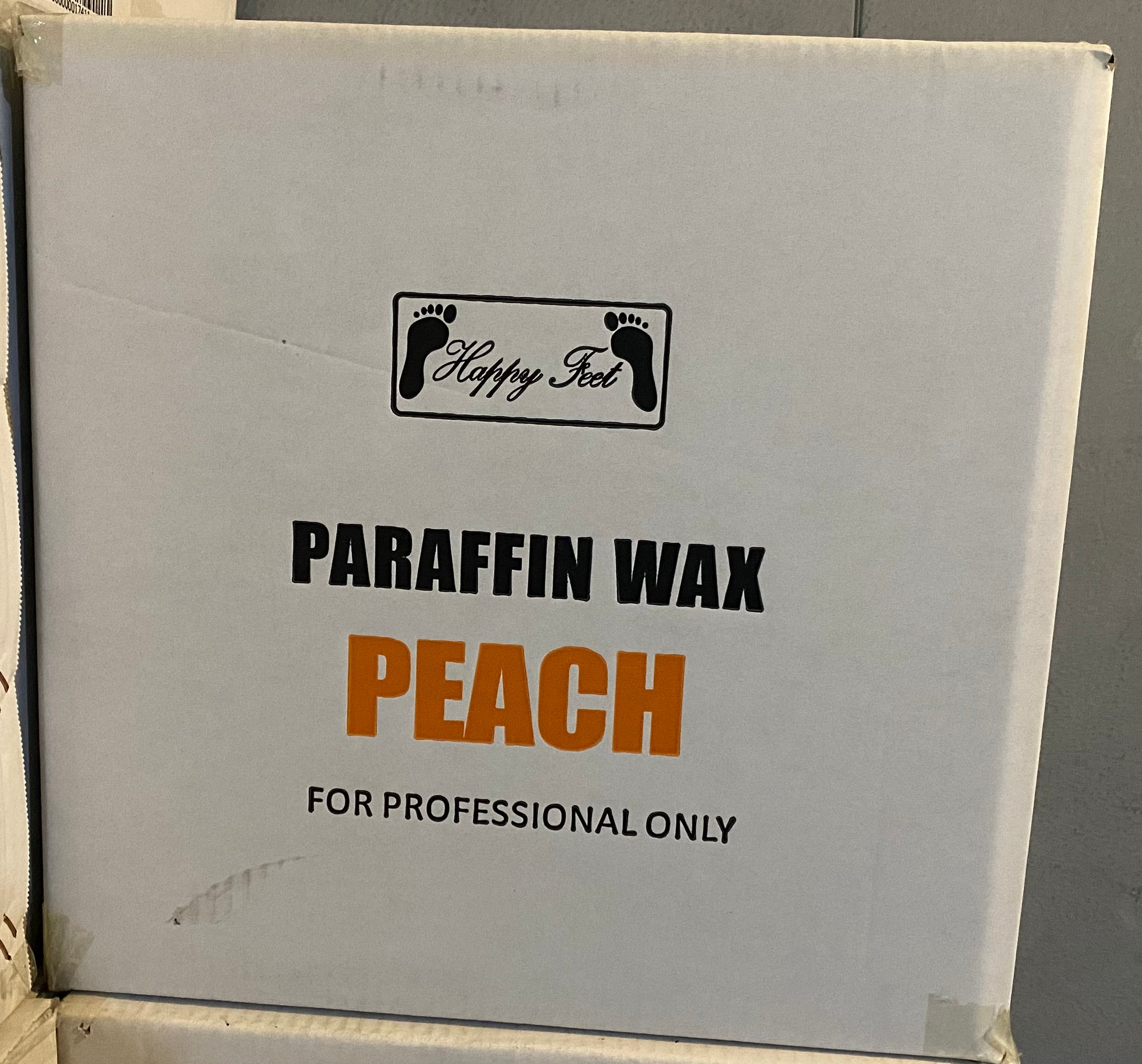 HappyFeet Paraffin - Peach - Box