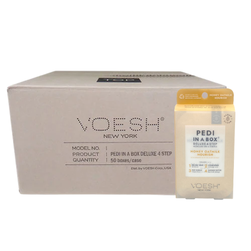 VOESH Deluxe Pedicure 4 Step - Honey Oatmilk Nourish