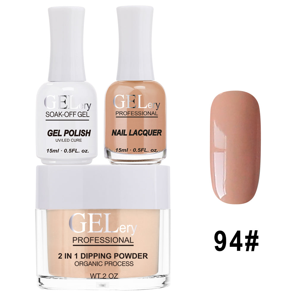 GELery 3 in 1 Trio Set - Gel, Lacquer, & Dip - #094