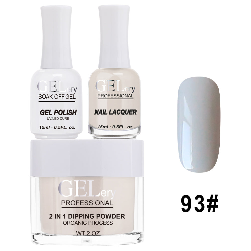 GELery 3 in 1 Trio Set - Gel, Lacquer, & Dip - #093