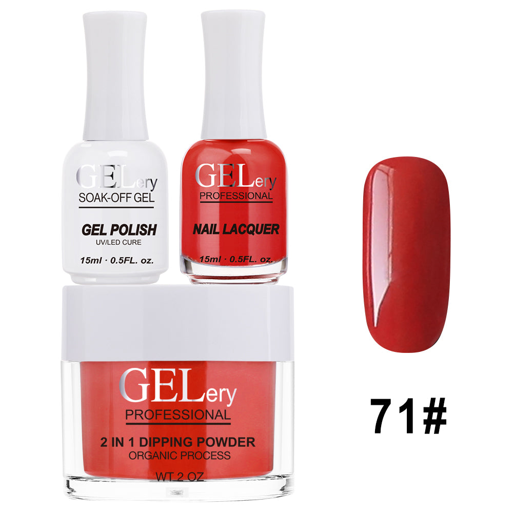 GELery 3 in 1 Trio Set - Gel, Lacquer, & Dip - #071