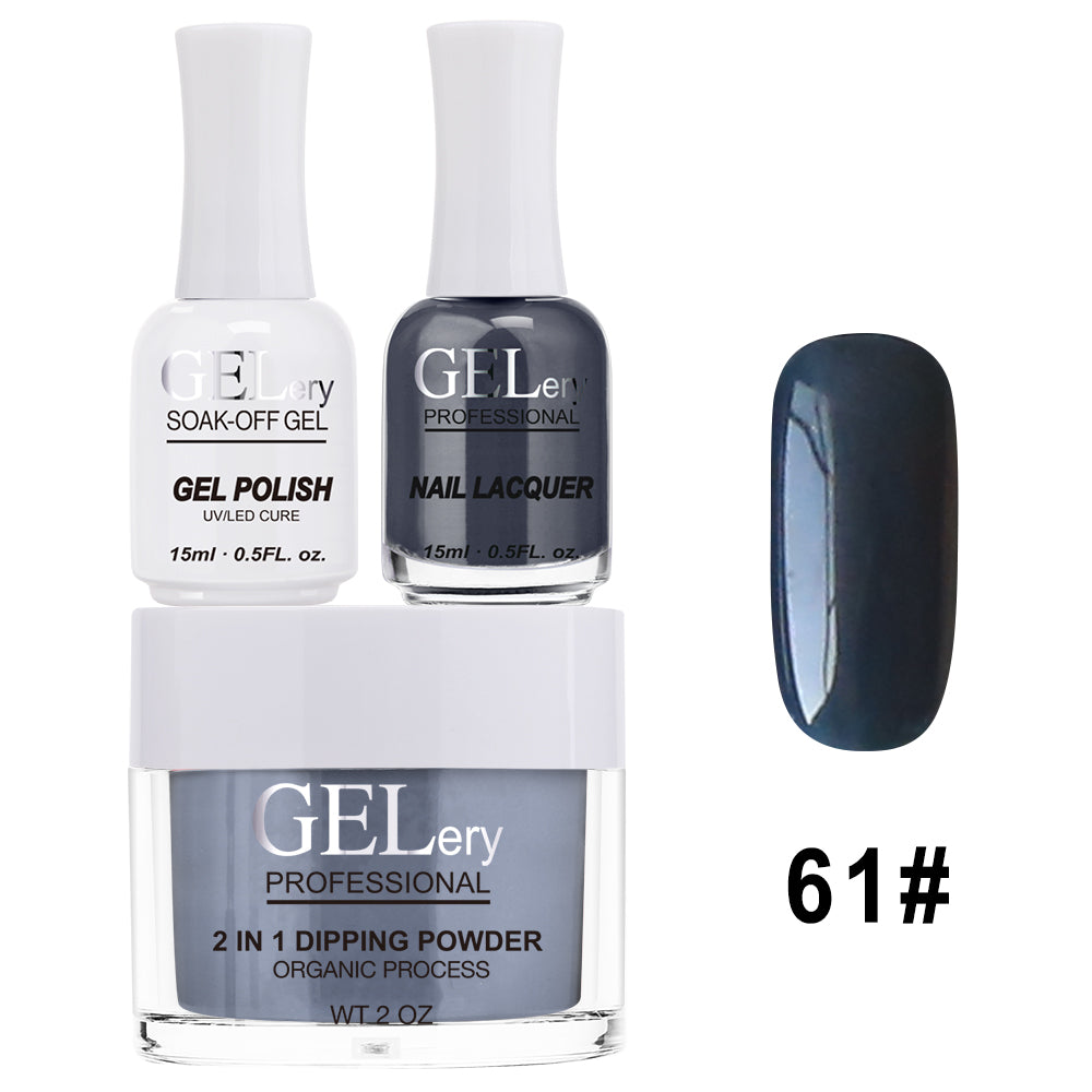 GELery 3 in 1 Trio Set - Gel, Lacquer, & Dip - #061