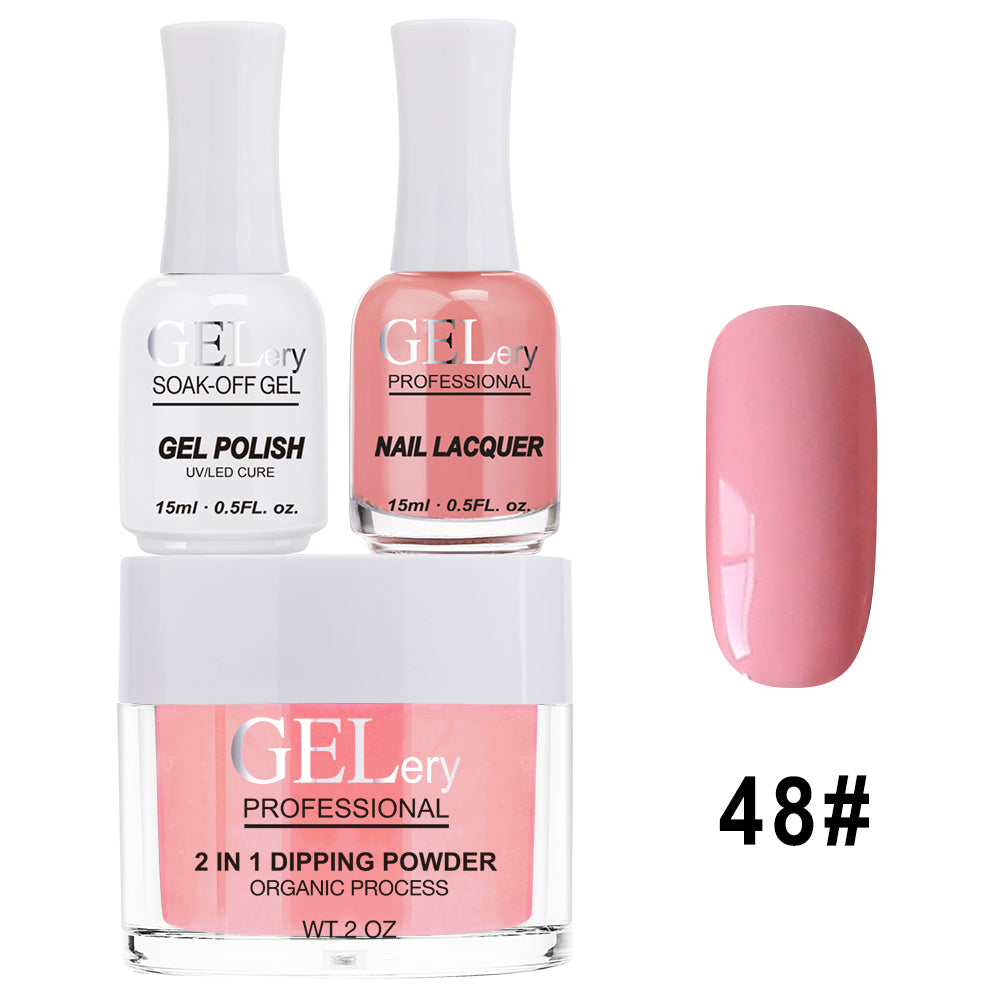 GELery 3 in 1 Trio Set - Gel, Lacquer, & Dip - #048