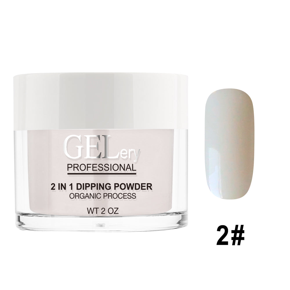 GELery 2 in 1 Acrylic & Dipping Powder 2 oz - #002