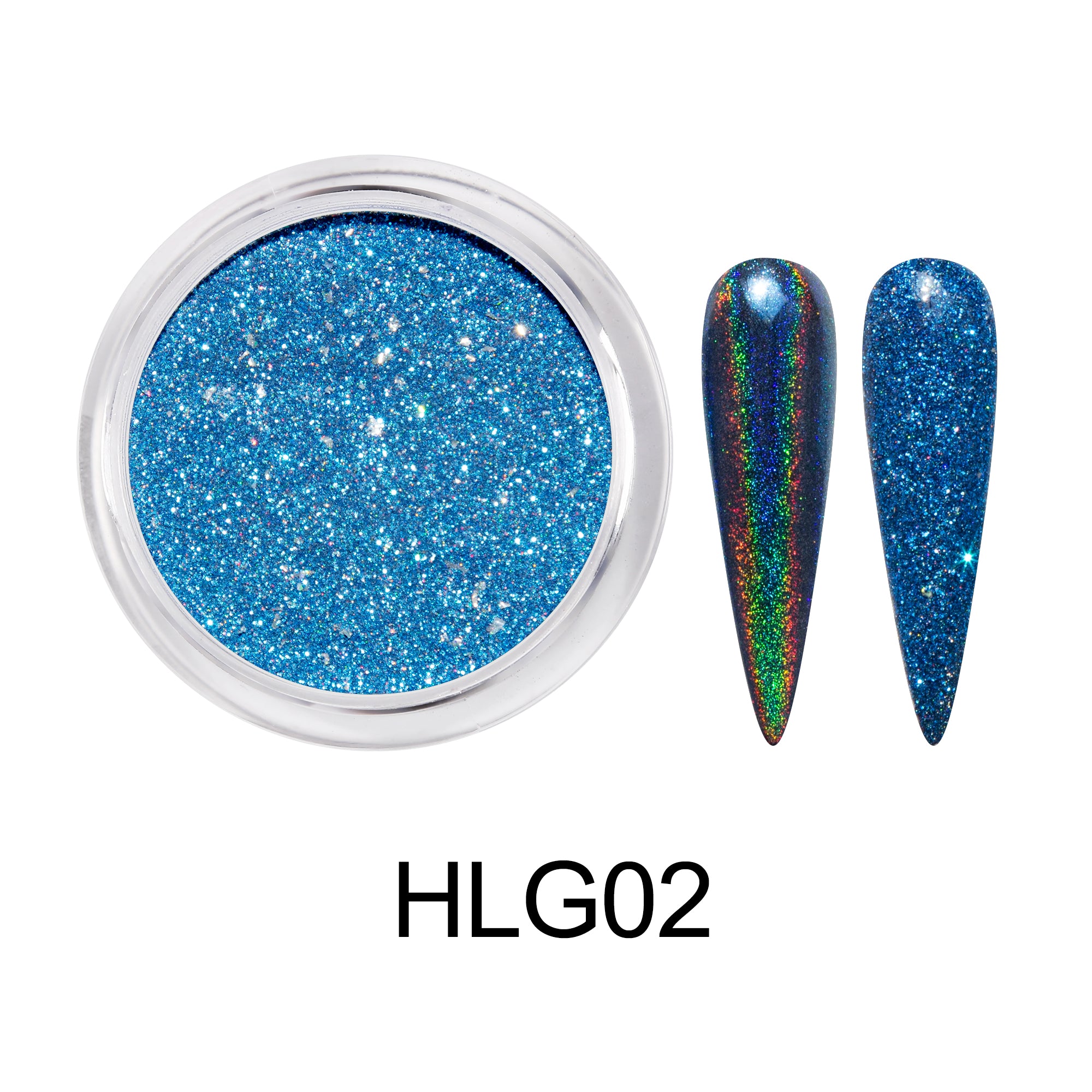 EXTREME+ Holo Chrome Dip Powder - #002