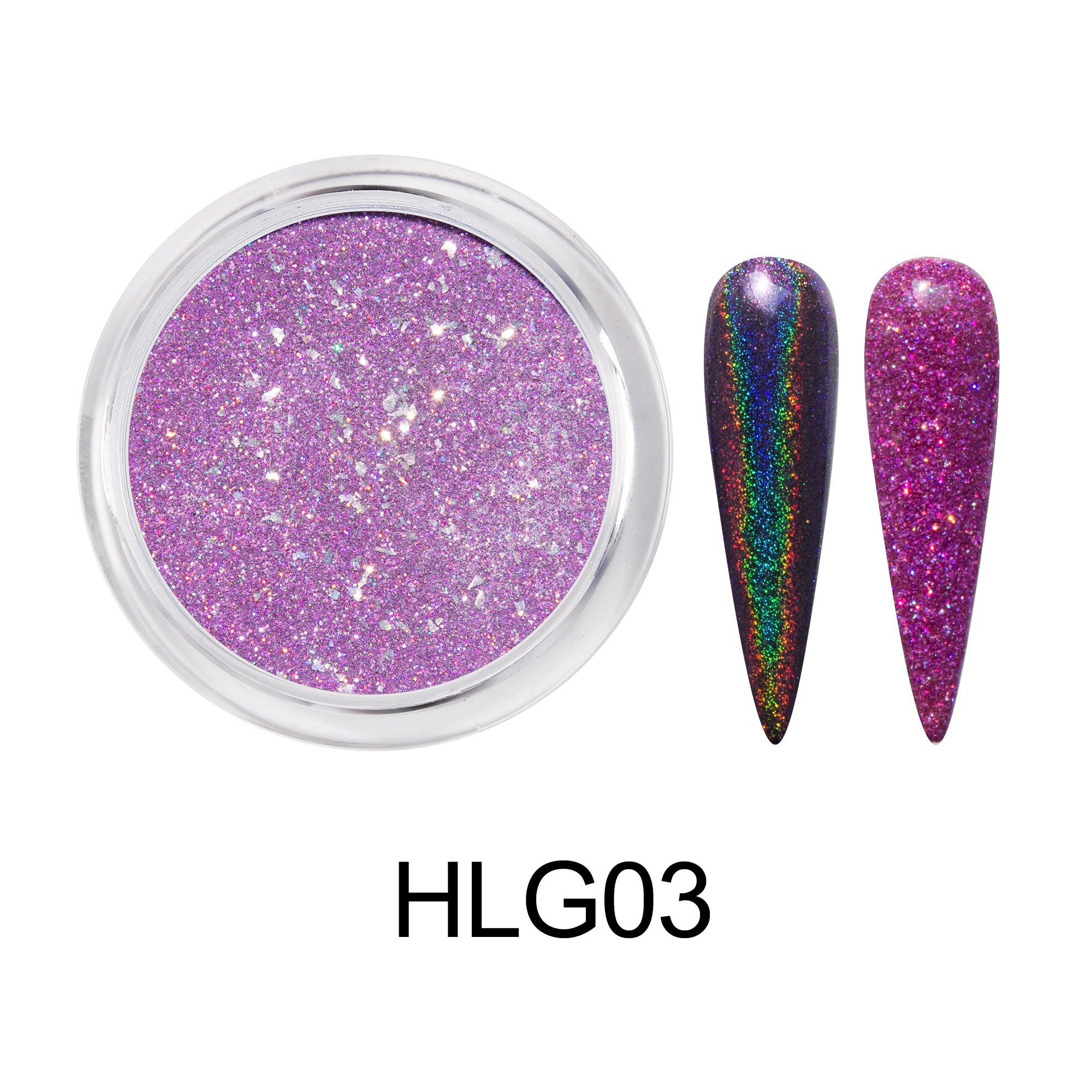 EXTREME+ Holo Chrome Dip Powder - #003