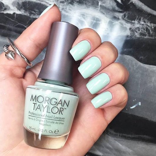 Morgan Taylor Nail Polish - #085 Mint Chocolate Chip(#50085) - 15ml