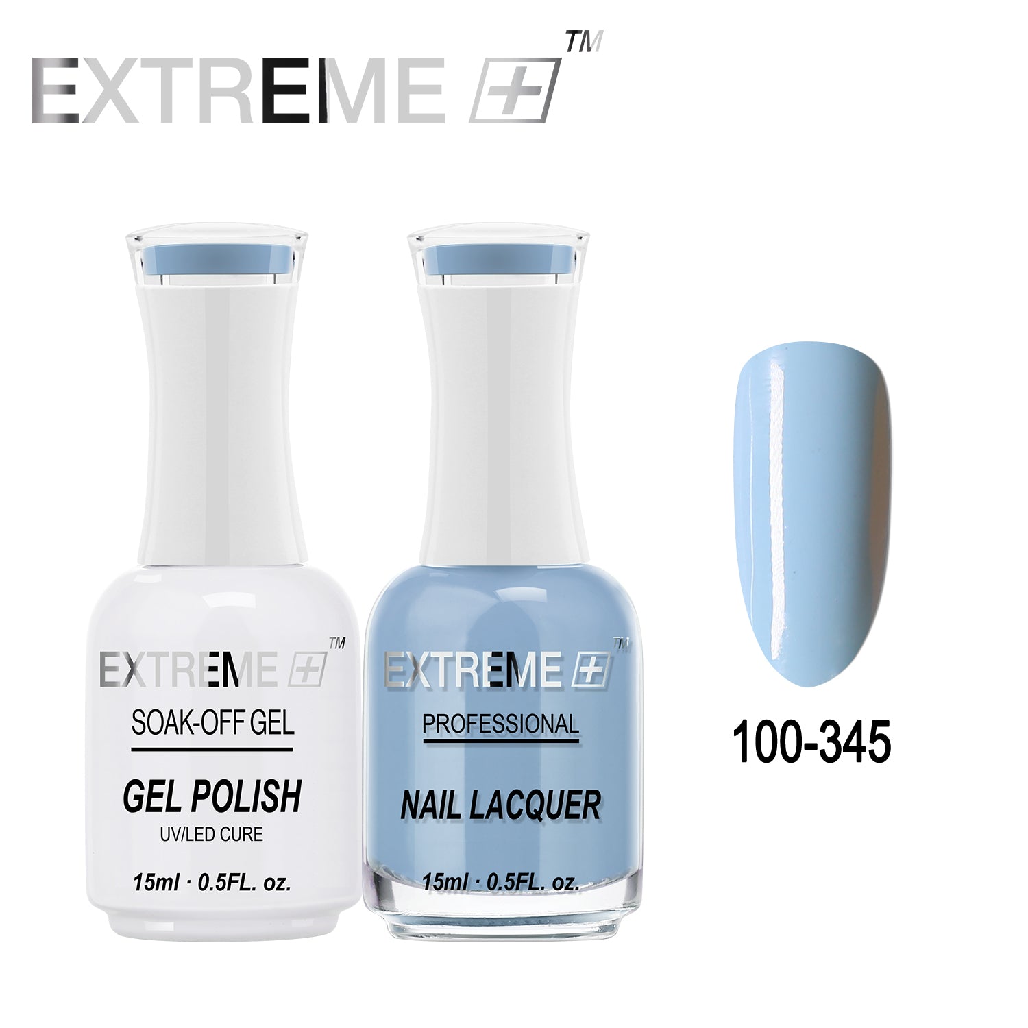 EXTREME+ All-in-One Gel Polish and Nail Lacquer Matching Duo #G100