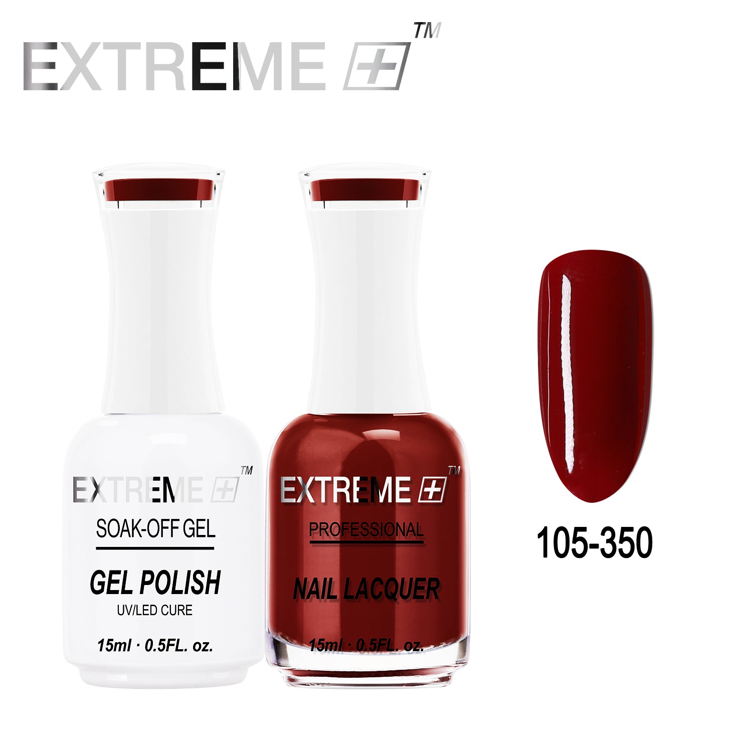 EXTREME+ All-in-One Gel Polish and Nail Lacquer Matching Duo #G105