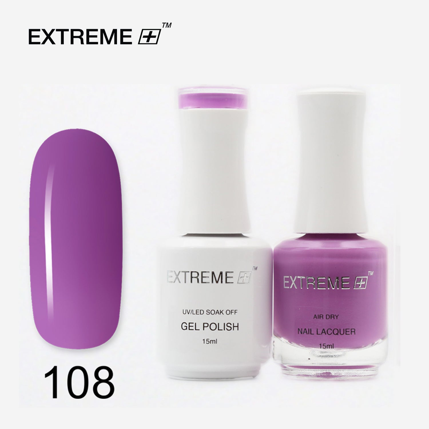 EXTREME+ Gel Matching Lacquer (Duo) - #108