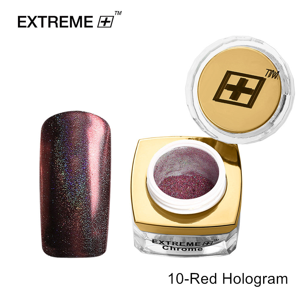 EXTREME+ Chrome Powder # 10 Red Hologram