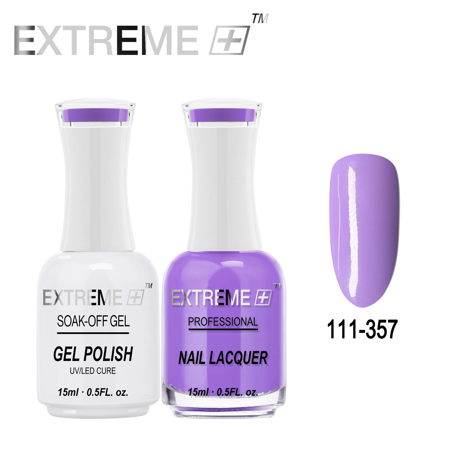 EXTREME+ All-in-One Gel Polish and Nail Lacquer Matching Duo #G111