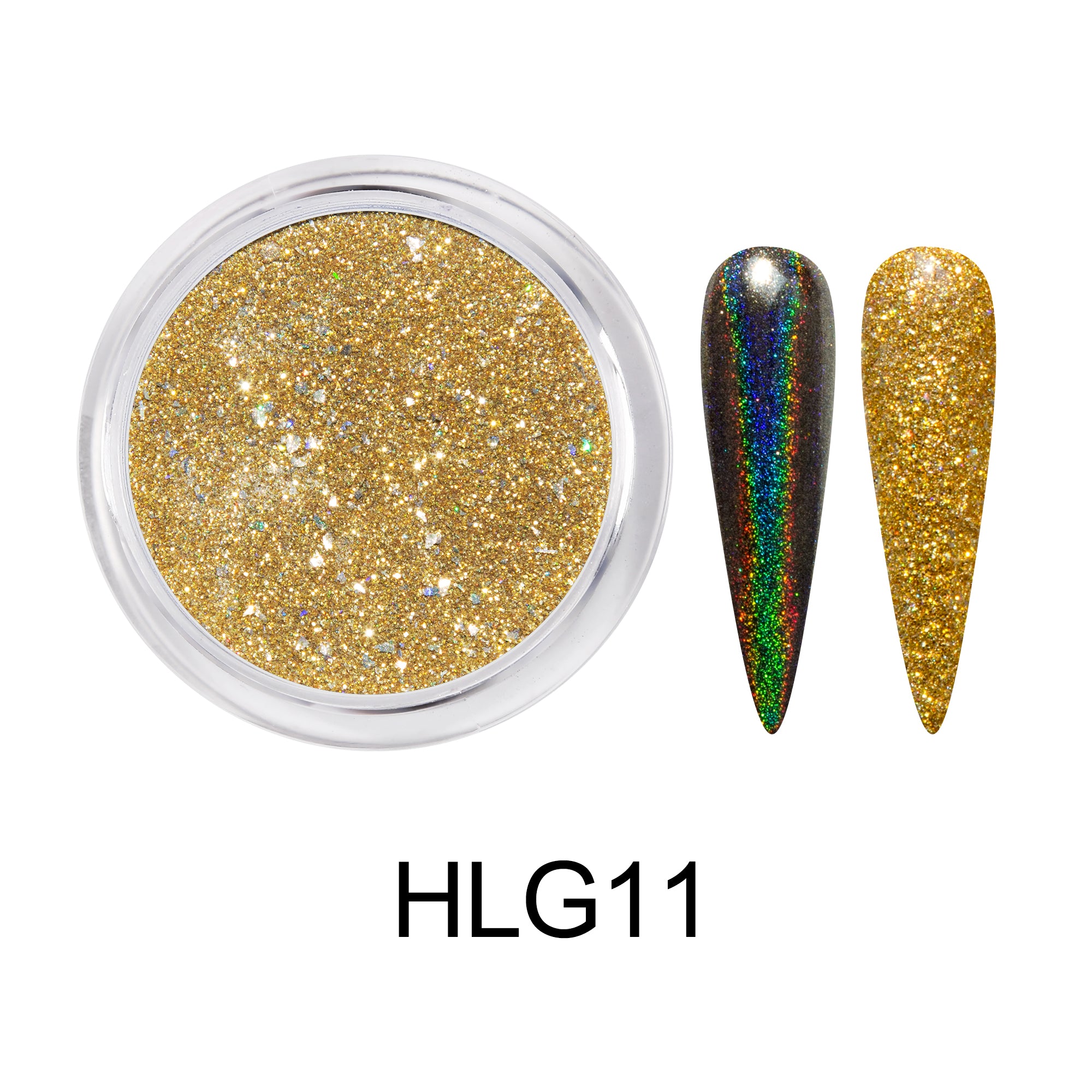 EXTREME+ Holo Chrome Dip Powder - #011