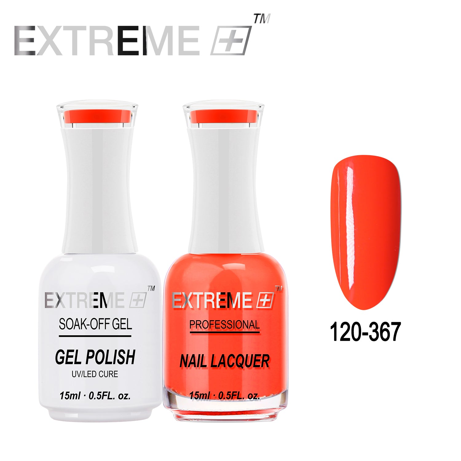 EXTREME+ All-in-One Gel Polish and Nail Lacquer Matching Duo #G120