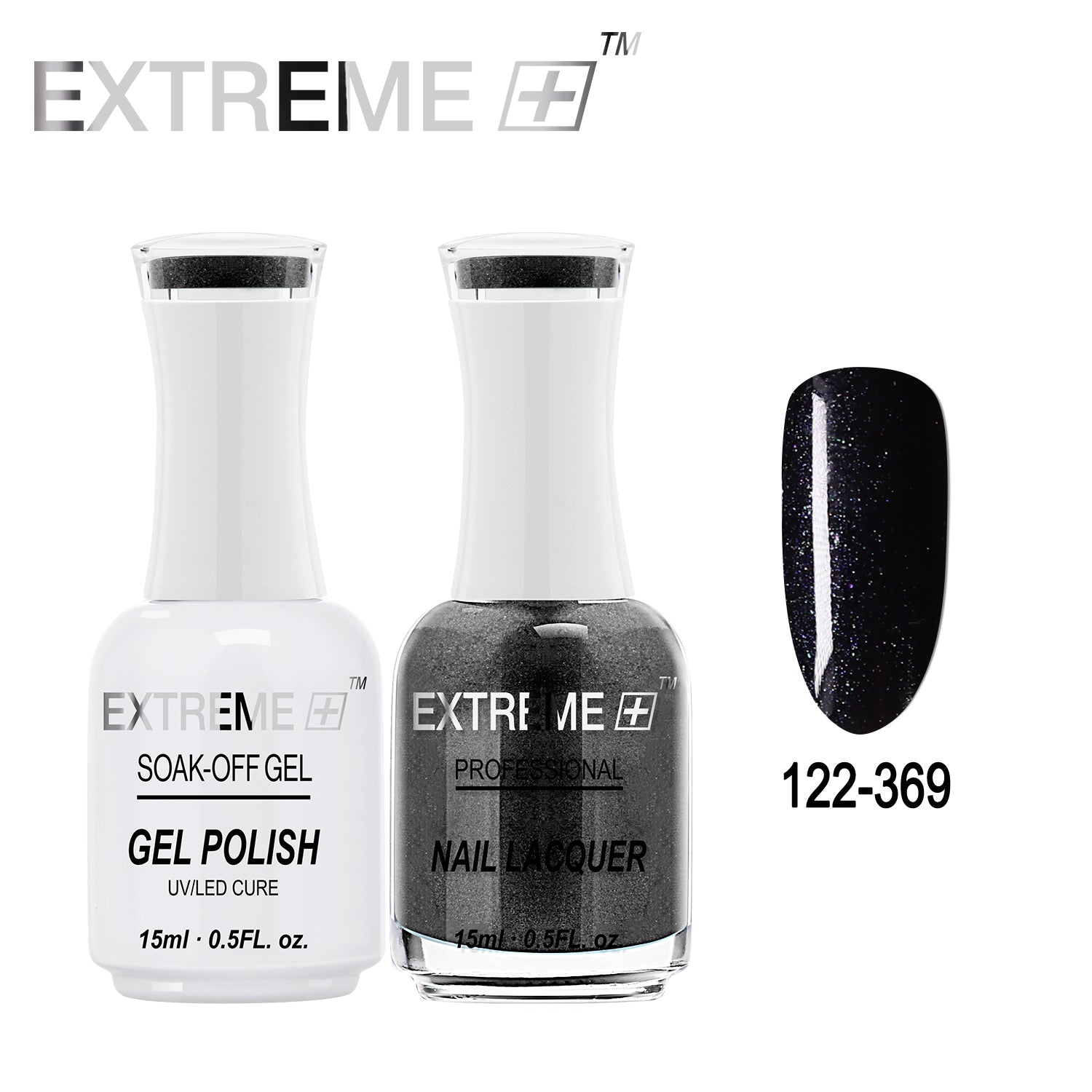 EXTREME+ All-in-One Gel Polish and Nail Lacquer Matching Duo #G122