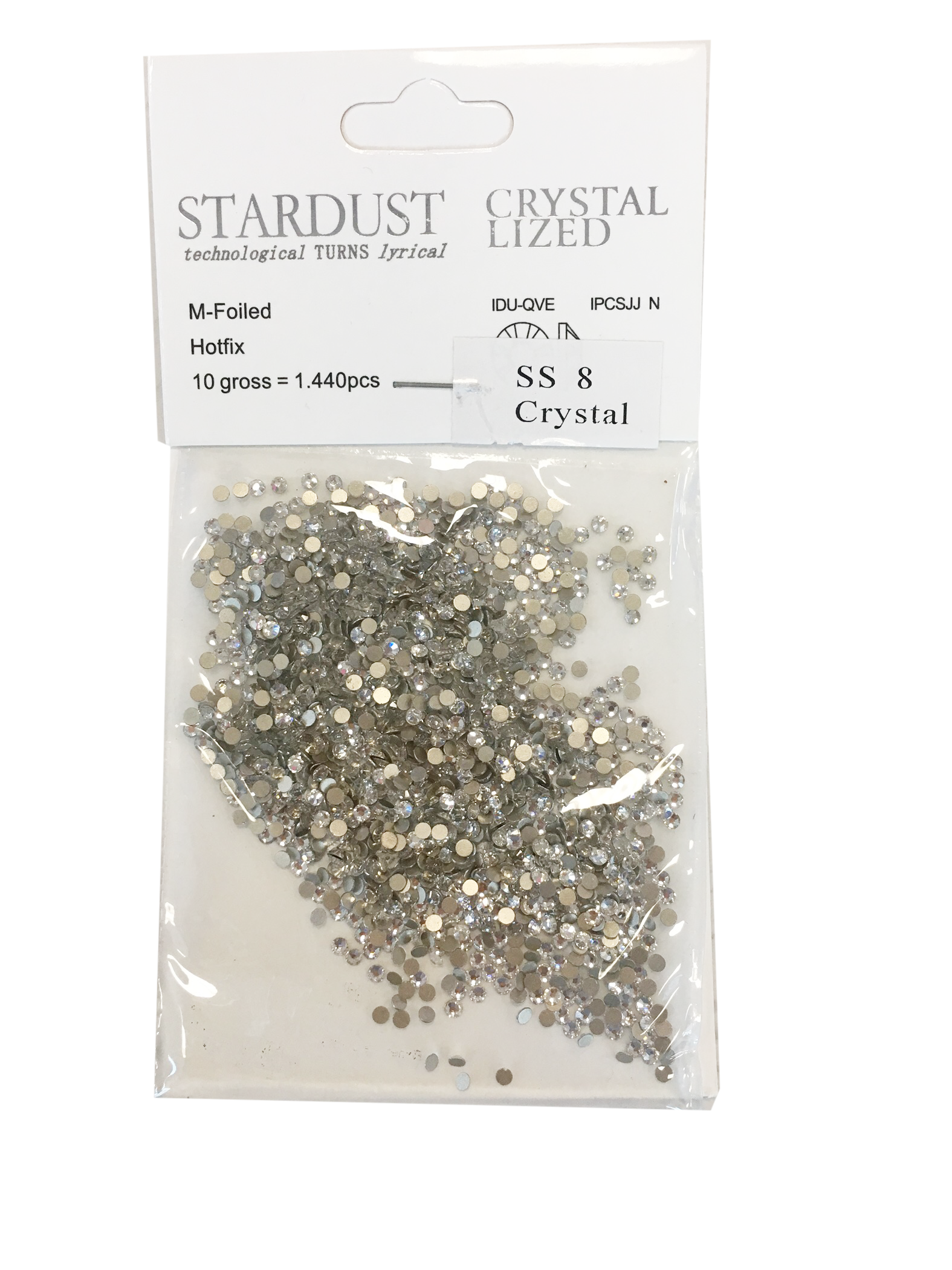 Rhinestone Crystal Clear # 08