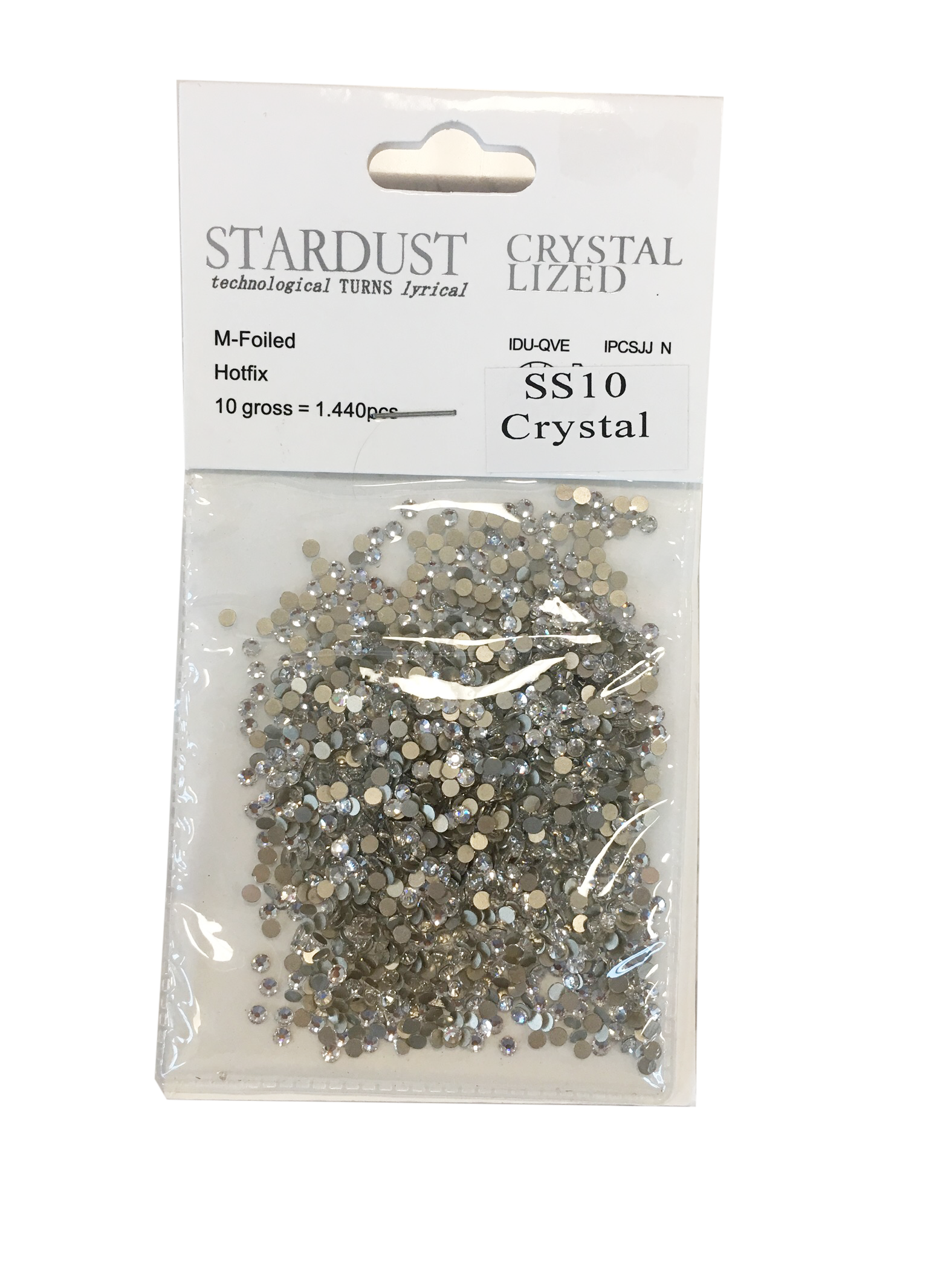 Rhinestone Crystal Clear # 10