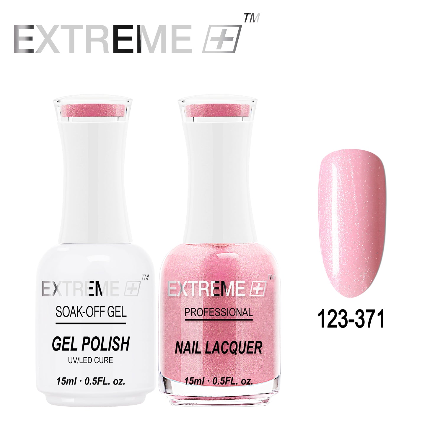 EXTREME+ All-in-One Gel Polish and Nail Lacquer Matching Duo #G123