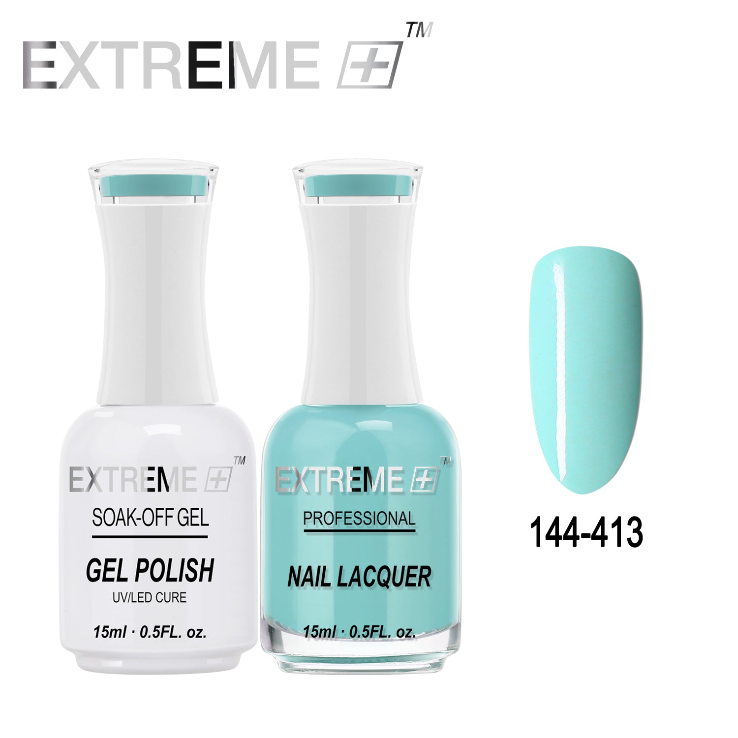 EXTREME+ All-in-One Gel Polish and Nail Lacquer Matching Duo #G144