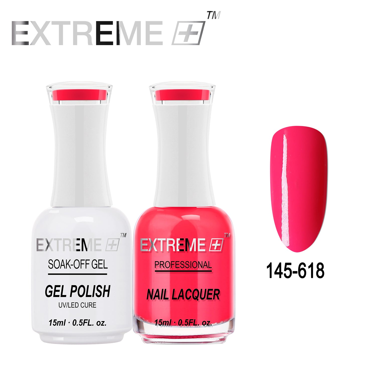 EXTREME+ All-in-One Gel Polish and Nail Lacquer Matching Duo #G145