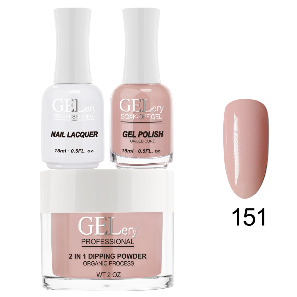 GELery 3 in 1 Trio Set - Gel, Lacquer, & Dip - #151