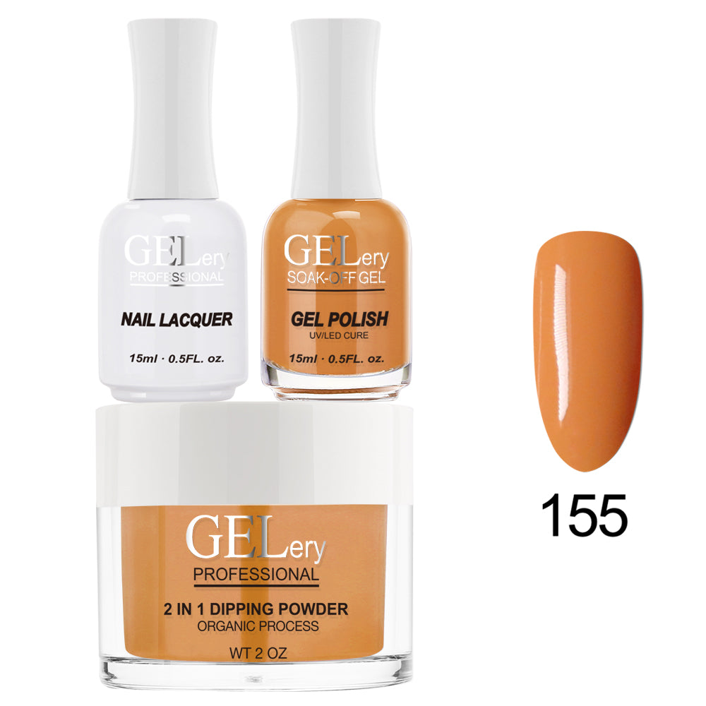 GELery 3 in 1 Trio Set - Gel, Lacquer, & Dip - #155