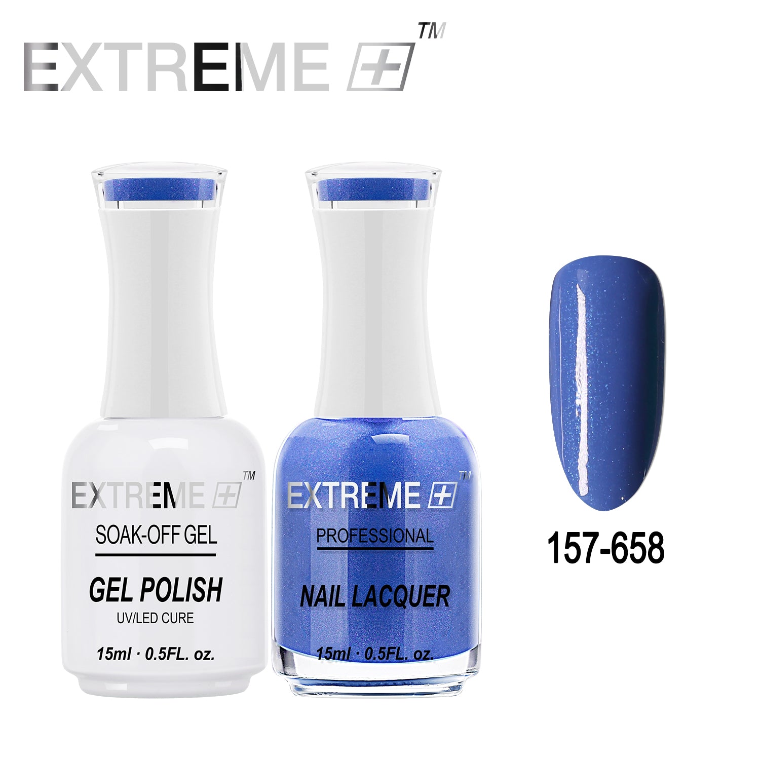 EXTREME+ All-in-One Gel Polish and Nail Lacquer Matching Duo #G157