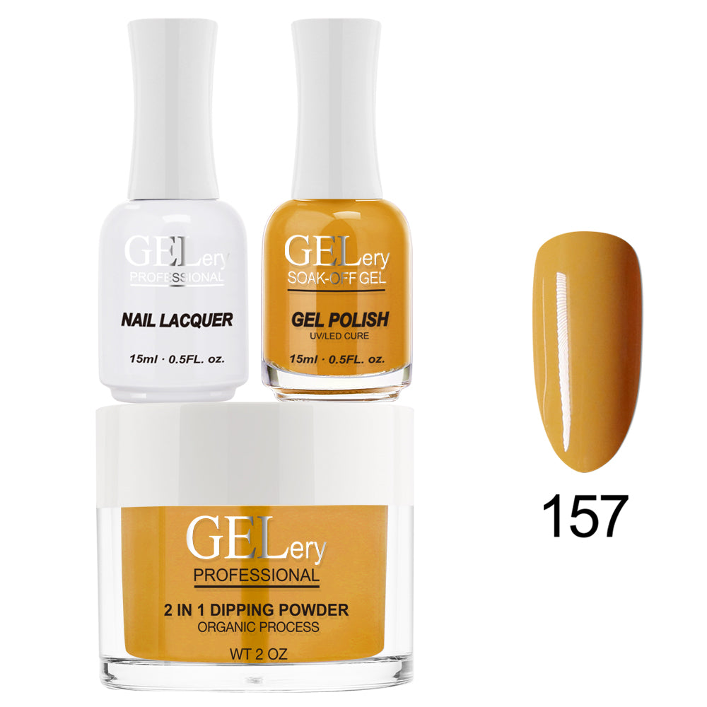 GELery 3 in 1 Trio Set - Gel, Lacquer, & Dip - #157