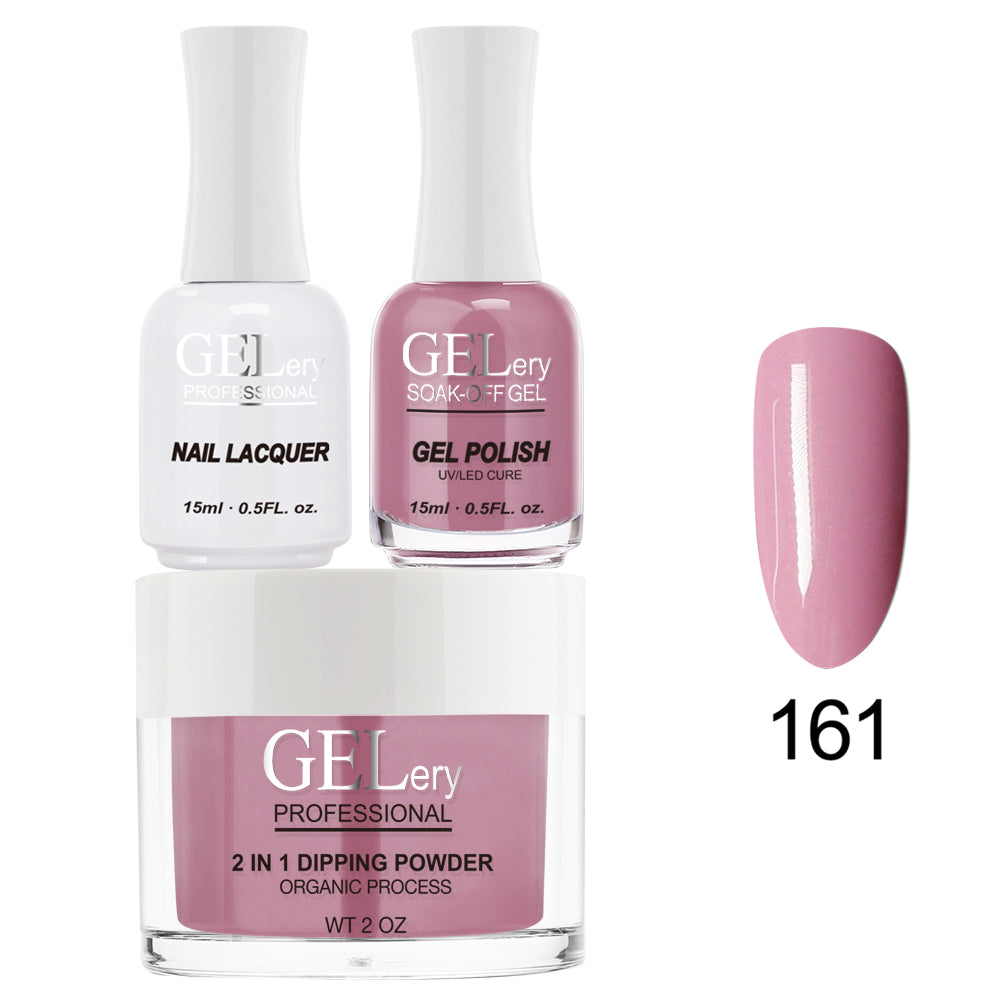 GELery 3 in 1 Trio Set - Gel, Lacquer, & Dip - #161