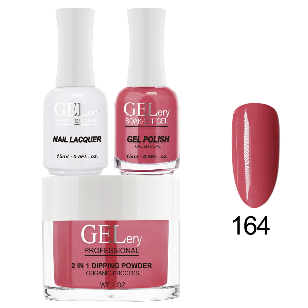 GELery 3 in 1 Trio Set - Gel, Lacquer, & Dip - #164