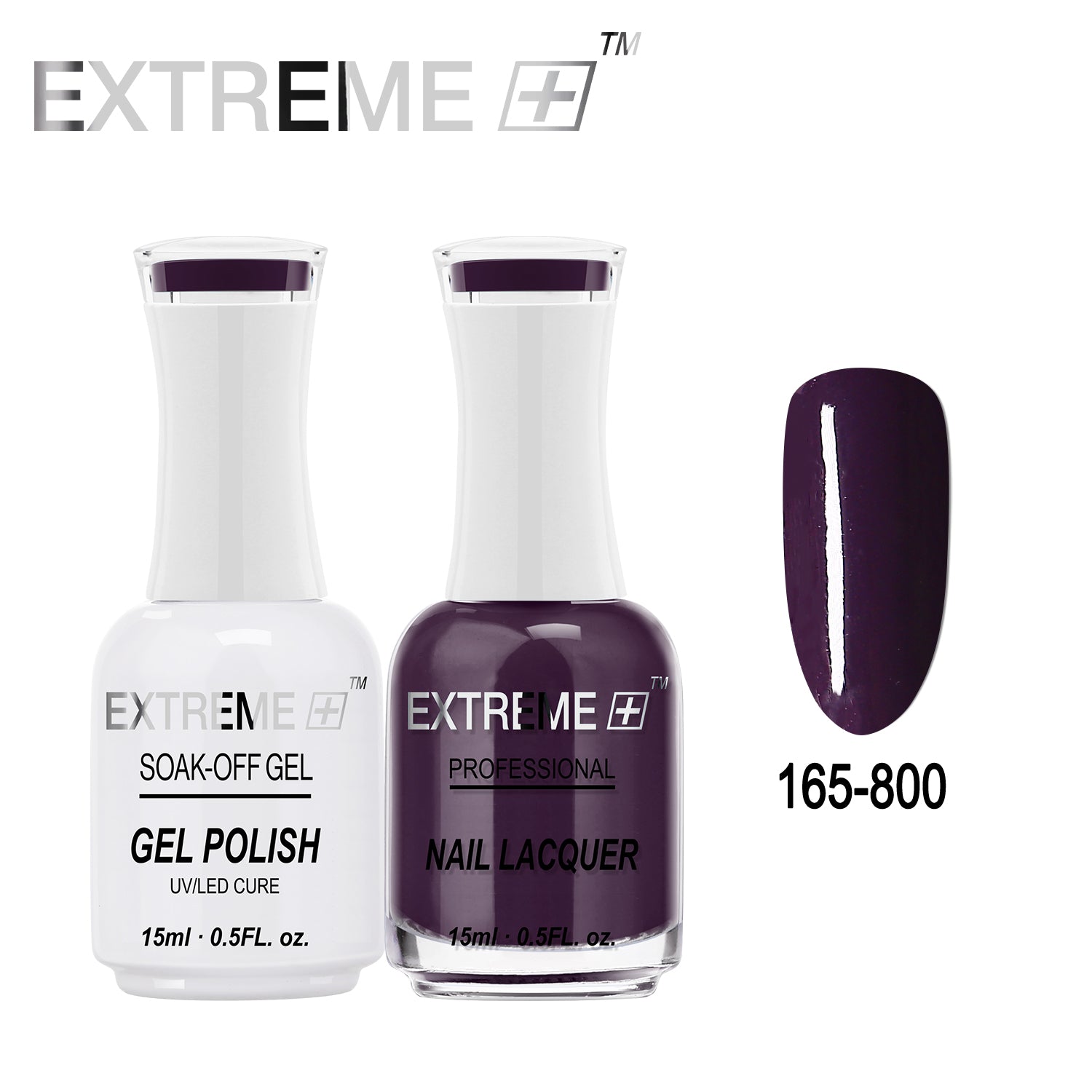 EXTREME+ All-in-One Gel Polish and Nail Lacquer Matching Duo #G165