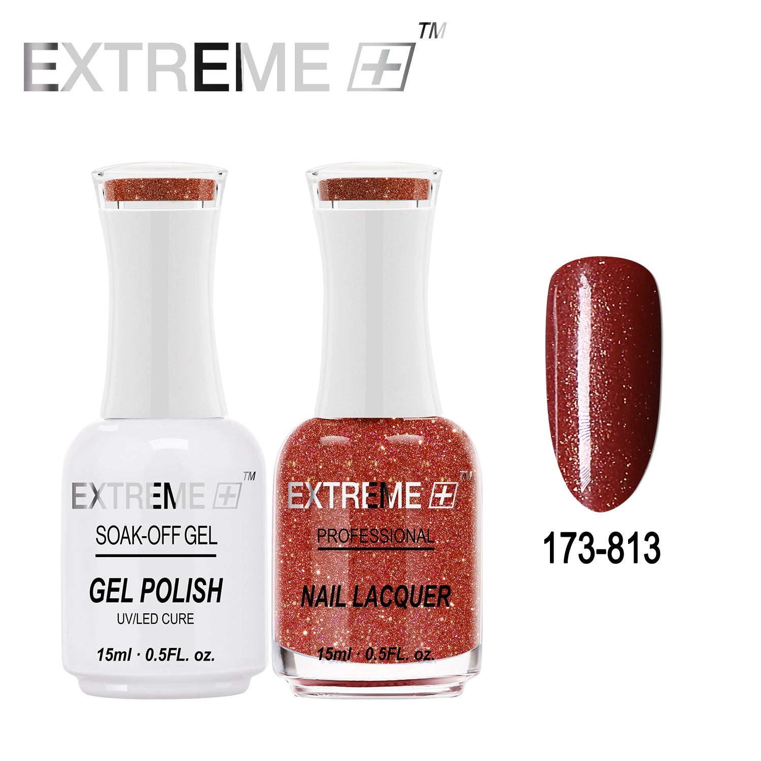 EXTREME+ All-in-One Gel Polish and Nail Lacquer Matching Duo #G173