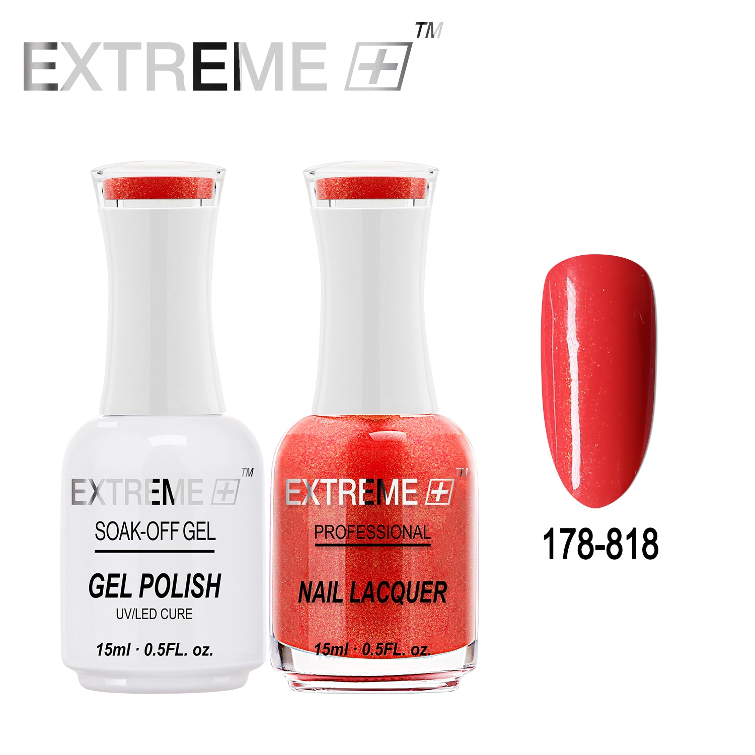 EXTREME+ All-in-One Gel Polish and Nail Lacquer Matching Duo #G178