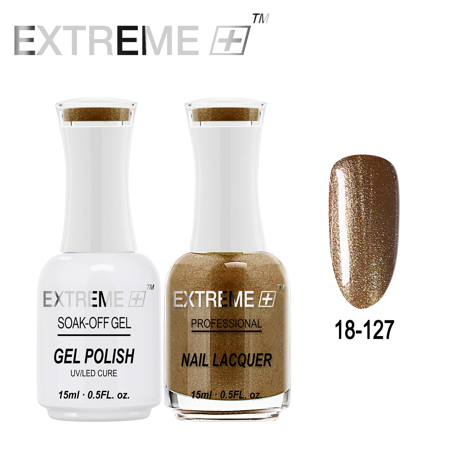 EXTREME+ All-in-One Gel Polish and Nail Lacquer Matching Duo #G018