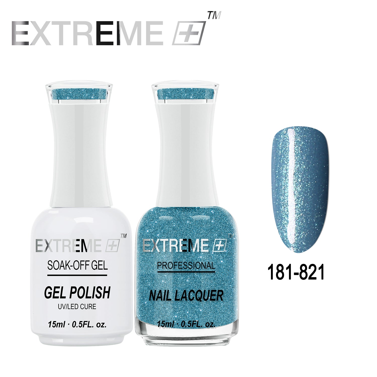 EXTREME+ All-in-One Gel Polish and Nail Lacquer Matching Duo #G181