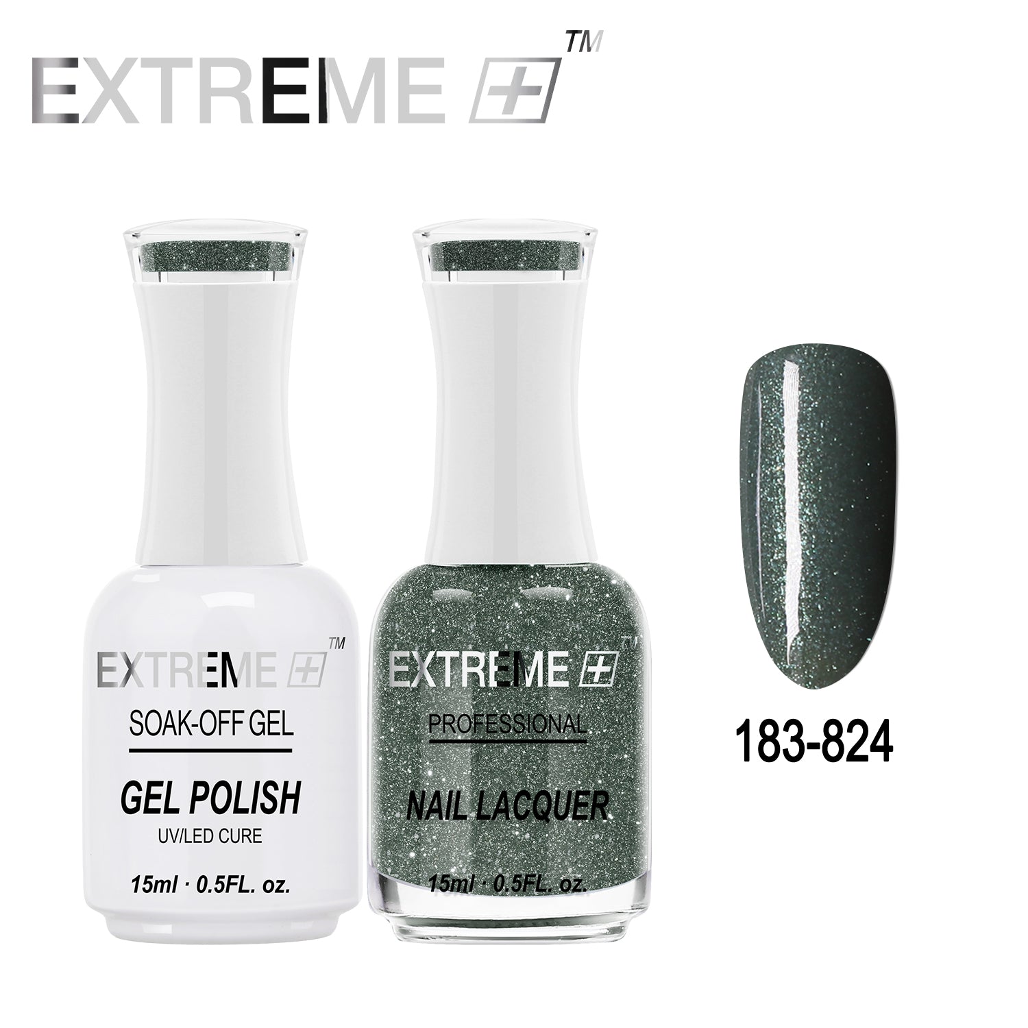 EXTREME+ All-in-One Gel Polish and Nail Lacquer Matching Duo #G183