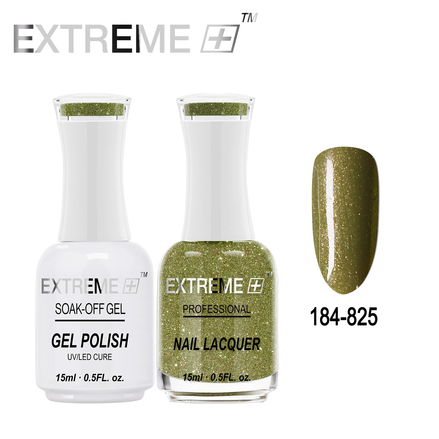 EXTREME+ All-in-One Gel Polish and Nail Lacquer Matching Duo #G184