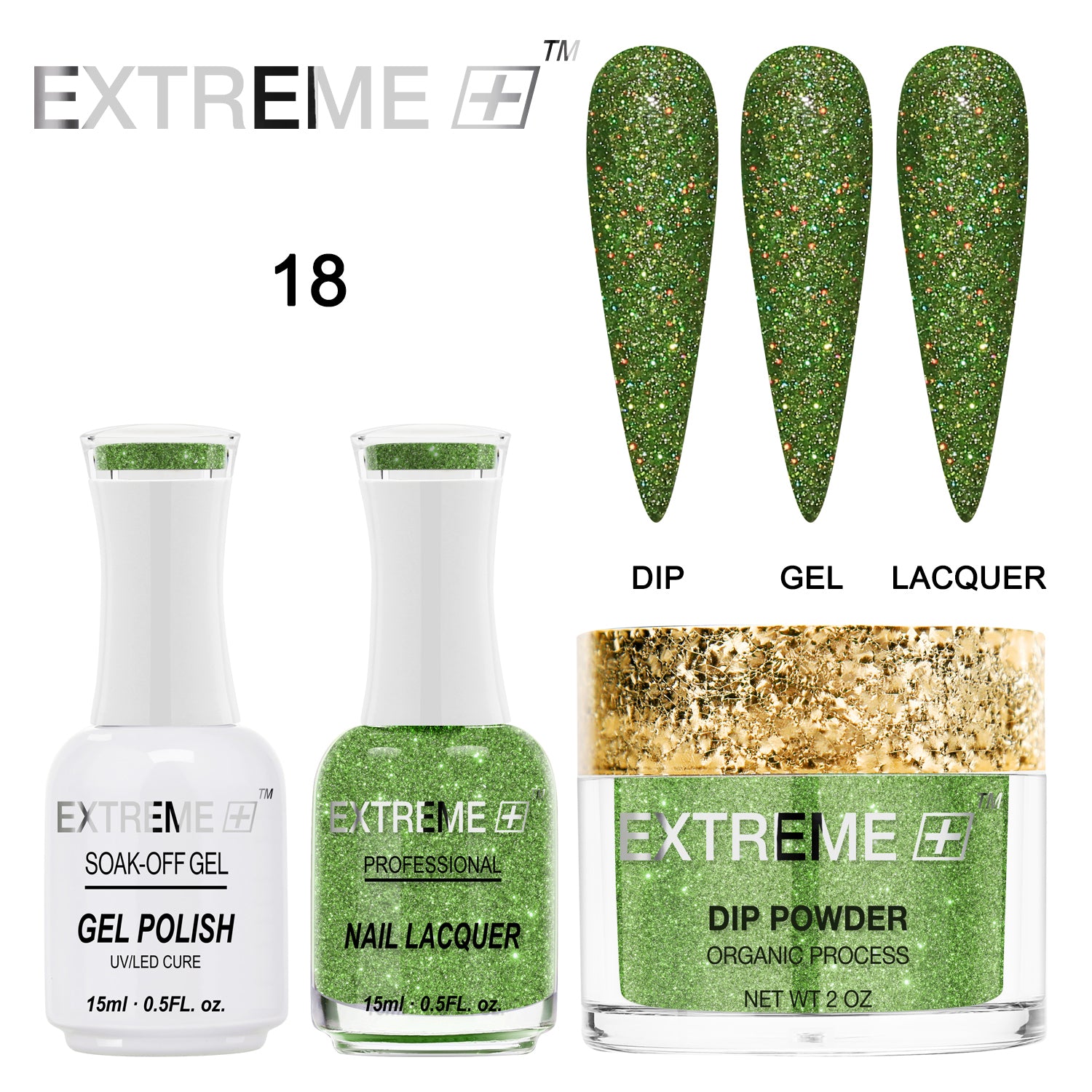 EXTREME+ 3 in 1 Combo Set - Holo Chrome - #018