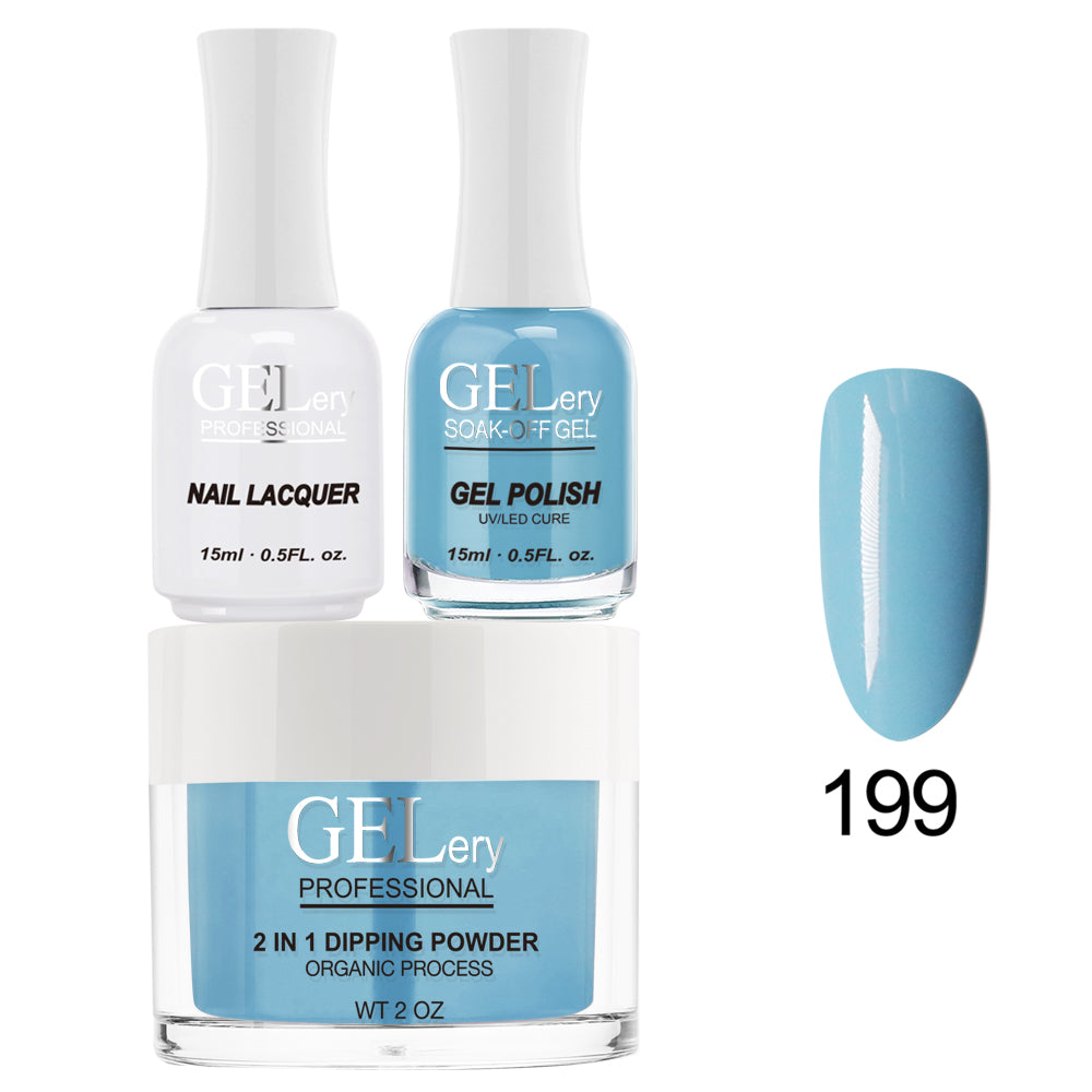 GELery 3 in 1 Trio Set - Gel, Lacquer, & Dip - #199