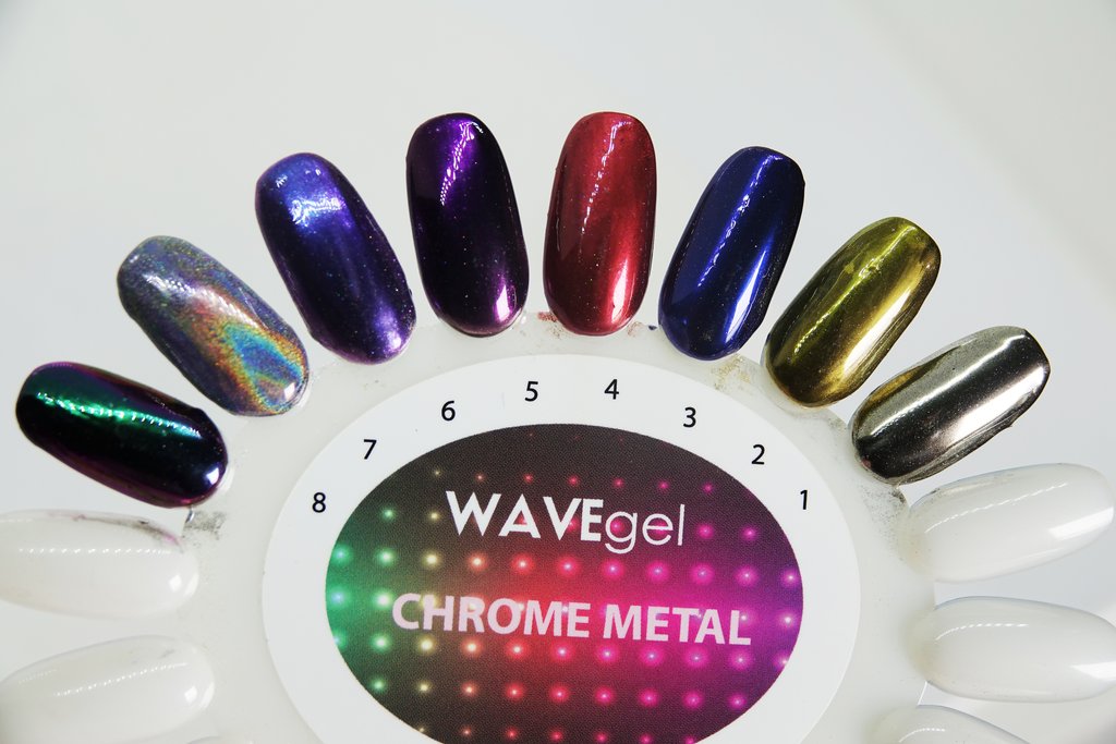 Wavegel Chrome Metal Powder # 1