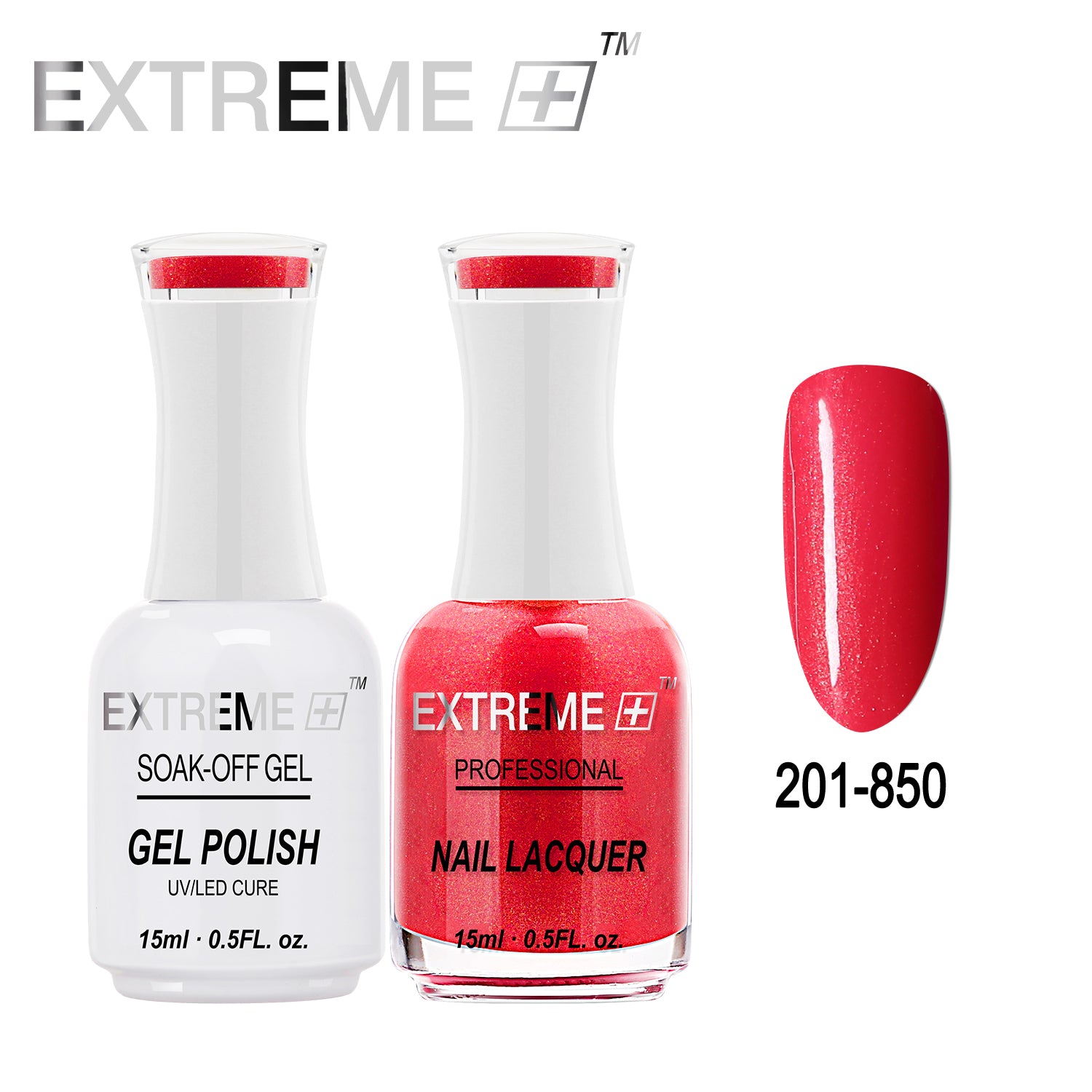 EXTREME+ All-in-One Gel Polish and Nail Lacquer Matching Duo #G201