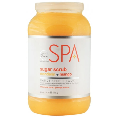 BCL Spa Sugar Scrub Mandarin & Mango 128 oz