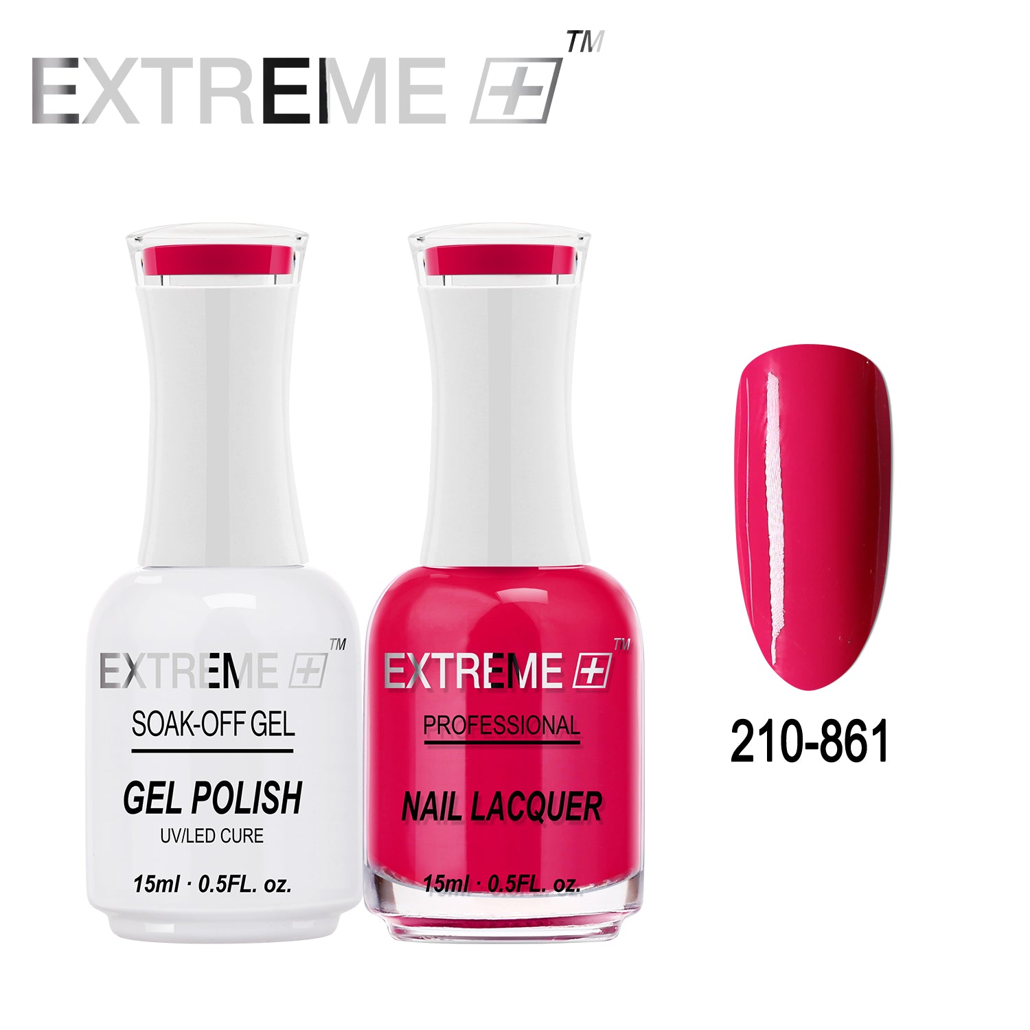 EXTREME+ All-in-One Gel Polish and Nail Lacquer Matching Duo #G210