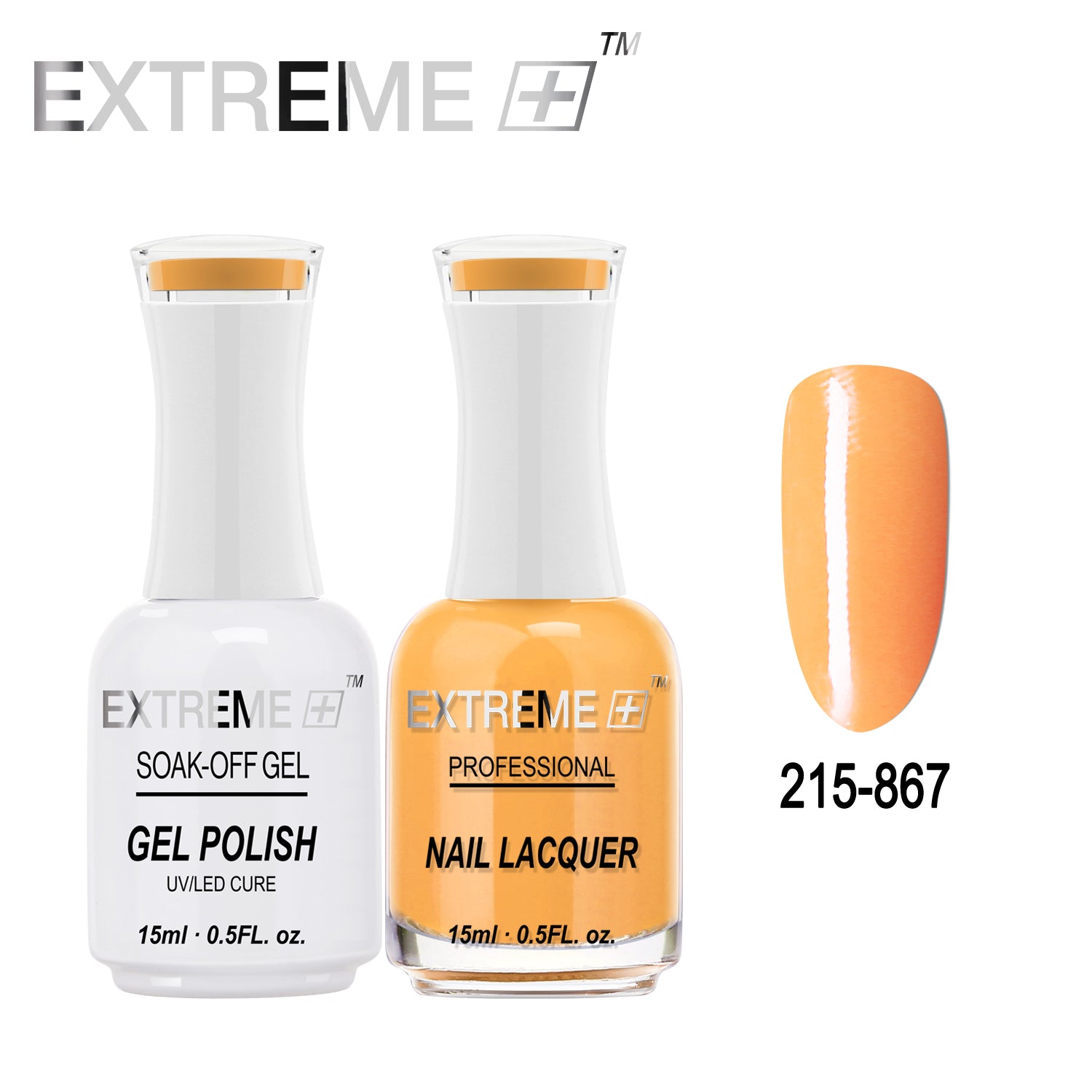 EXTREME+ All-in-One Gel Polish and Nail Lacquer Matching Duo #G215