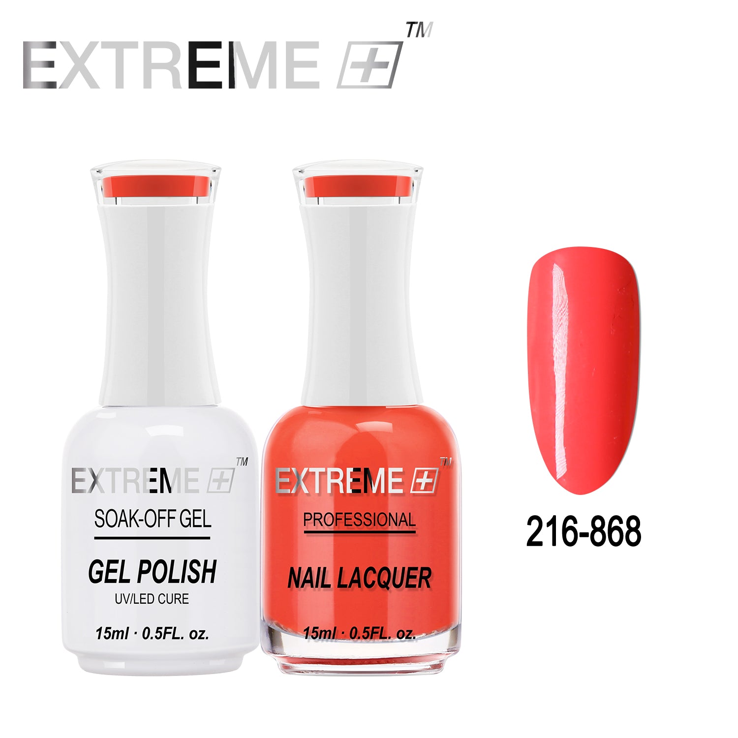 EXTREME+ All-in-One Gel Polish and Nail Lacquer Matching Duo #G216