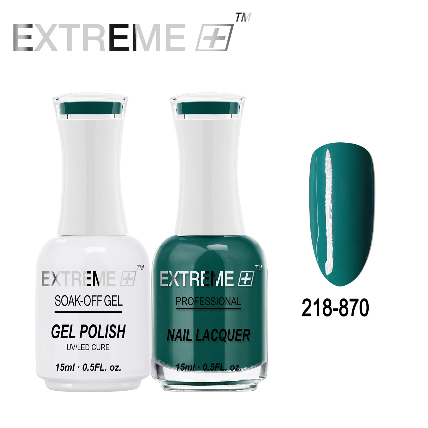 EXTREME+ All-in-One Gel Polish and Nail Lacquer Matching Duo #G218