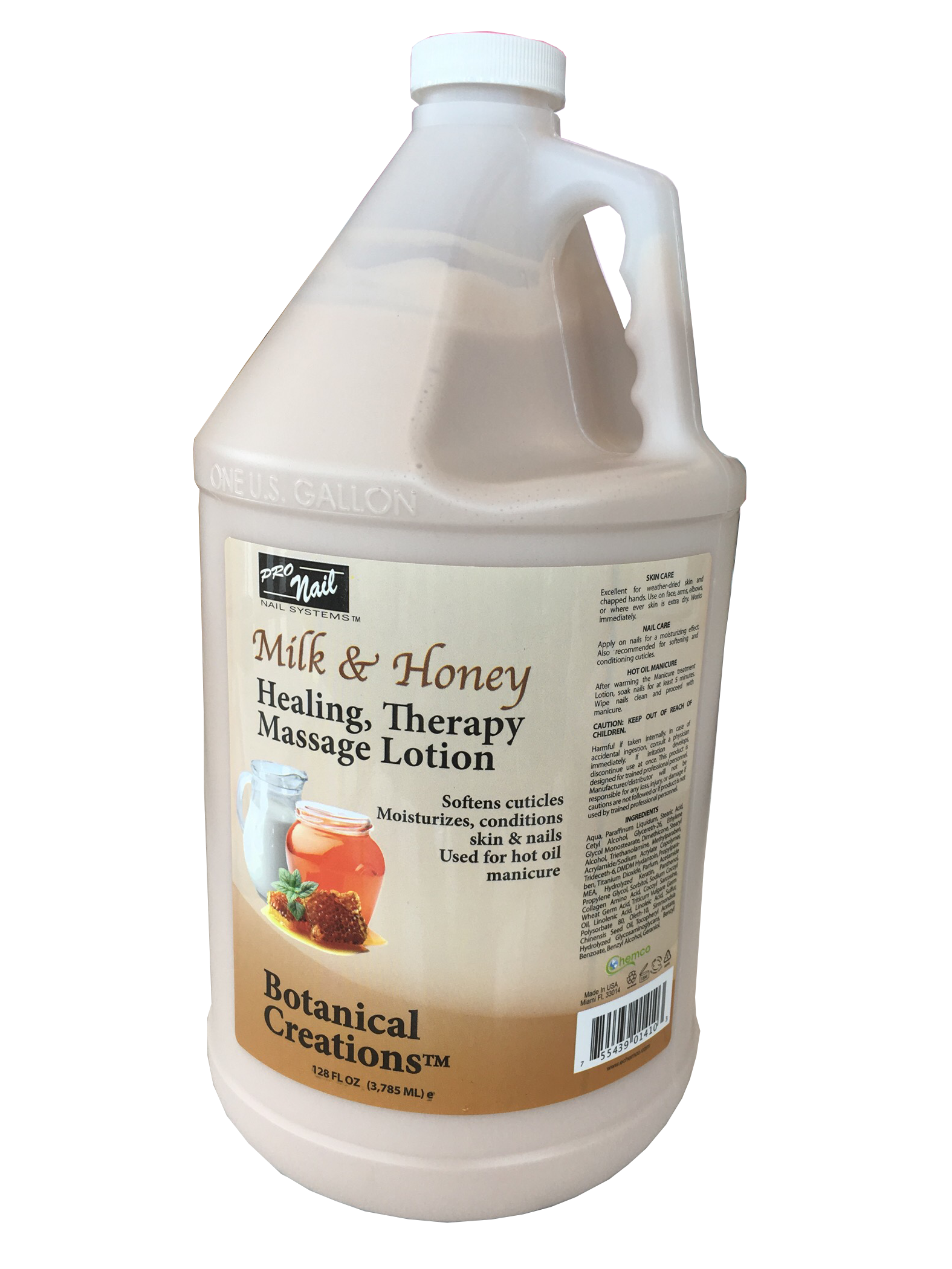 Chemco Pro Nail Lotion - Milk & Honey