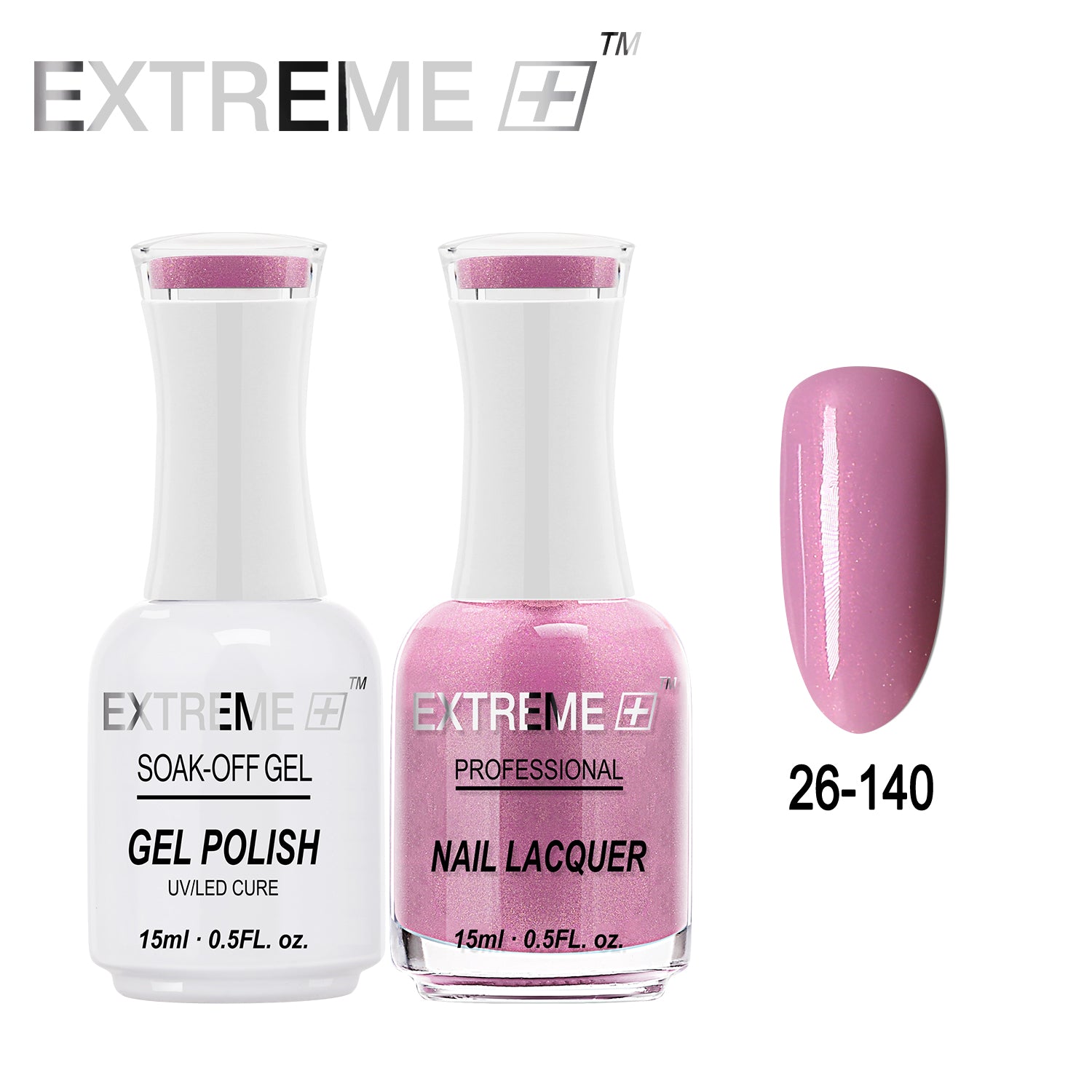 EXTREME+ All-in-One Gel Polish and Nail Lacquer Matching Duo #G026