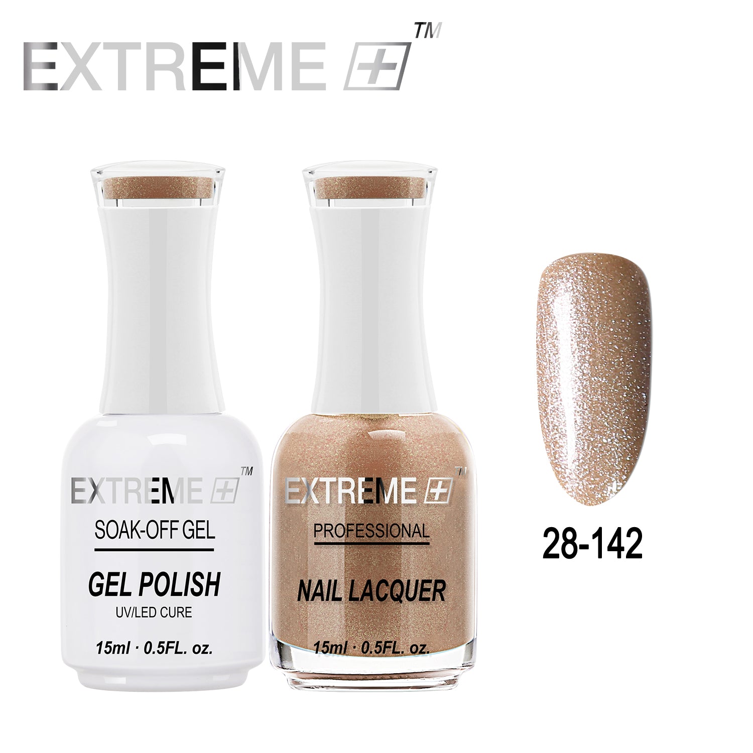 EXTREME+ All-in-One Gel Polish and Nail Lacquer Matching Duo #G028