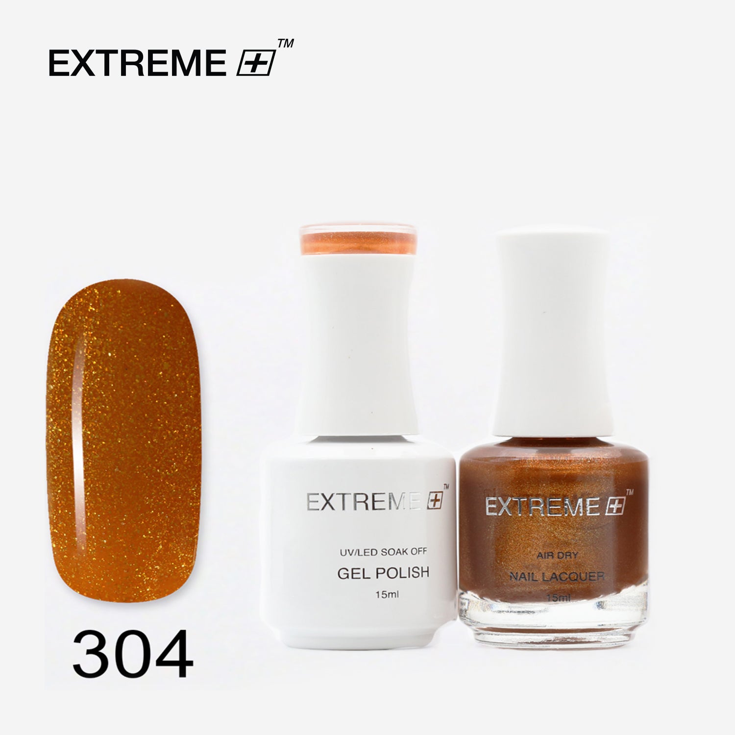 EXTREME+ Gel Matching Lacquer (Duo) - #304